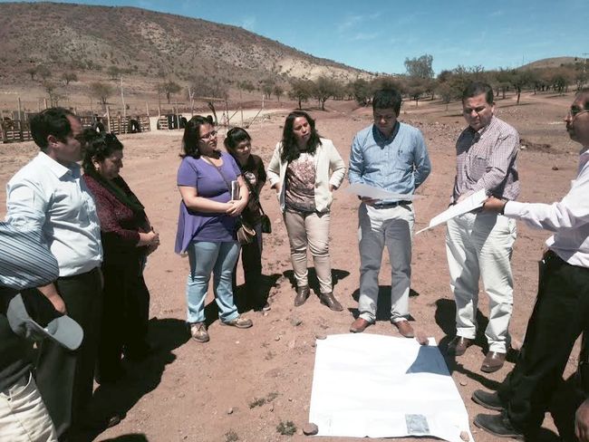 Comités de Vivienda de Combarbalá visitaron posibles terrenos donde construir sus viviendas