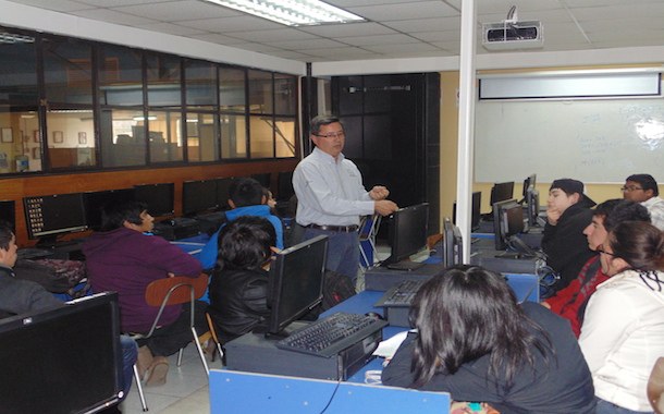 Representante de academia informática visitó Ovalle