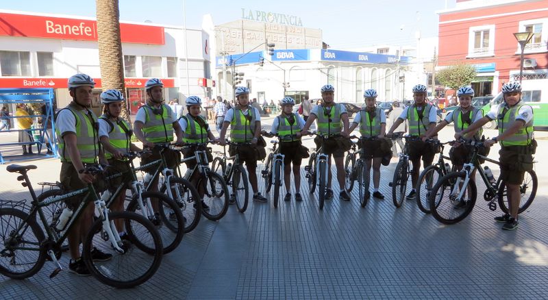 Carabineros contará con 12 nuevas bicicletas para sus patrullajes en Ovalle