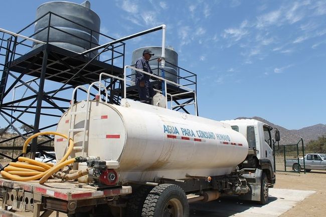 42 camiones aljibes aseguran agua potable a 427 localidades del Limarí