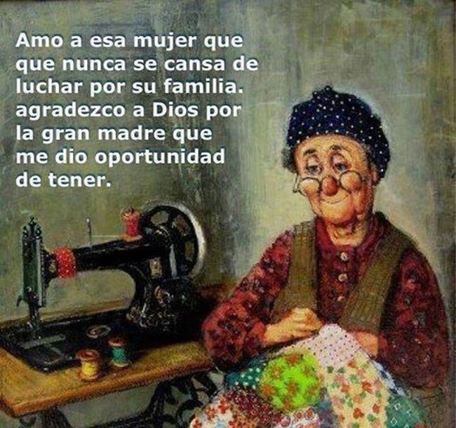 Madre, qué bendición puso Dios en este jardín