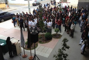 15-05-2015 Responso por alumnos fallecidos en Valparaíso