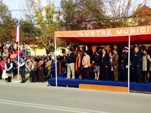 Las autoridades encabezaron la conmemoración en la comuna de Los Molinos (Foto: Cedida)