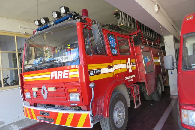 Cuarta Compañía de Bomberos de Ovalle  se trasladará con camas y petacas a la Villa El Portal