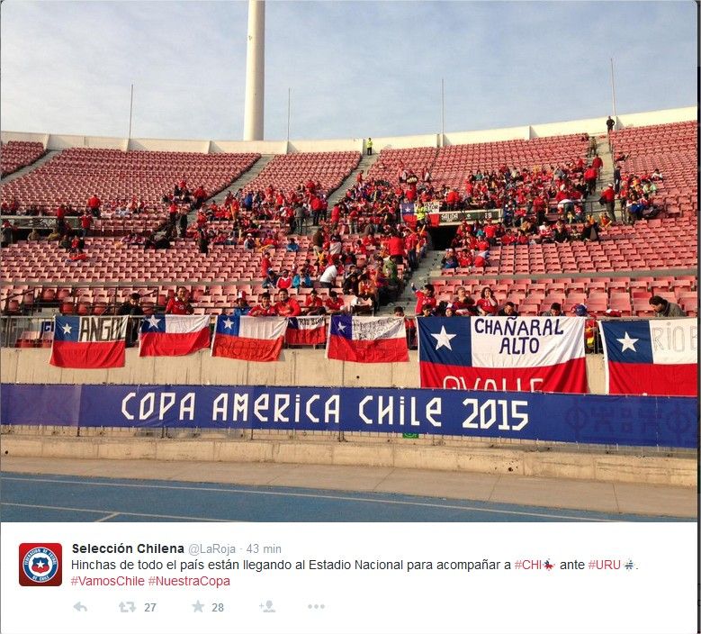 Diarios capitalinos destacan presencia de limarinos en el Estadio Nacional para ver a la «roja»