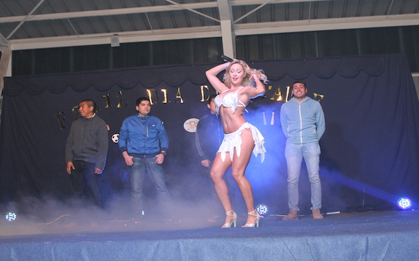 Blanquita Nieves dejó «turulatos» a los papitos de Punitaqui