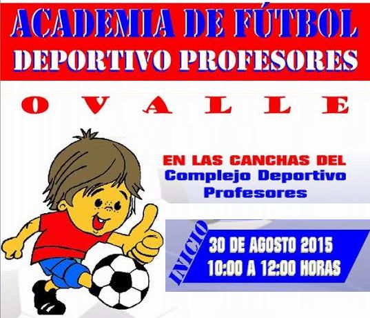 Una nueva alternativa para aprender fútbol en Ovalle