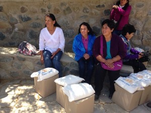 Vecinos de Los Quiles recibieron ayuda estatal (Foto: Cedida)