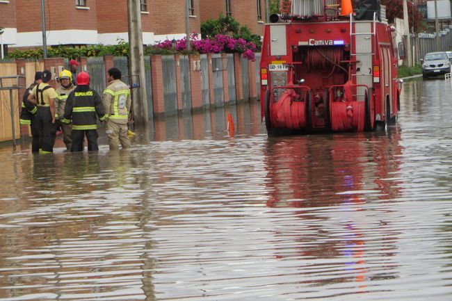 Inundación en Pedro Barrios.