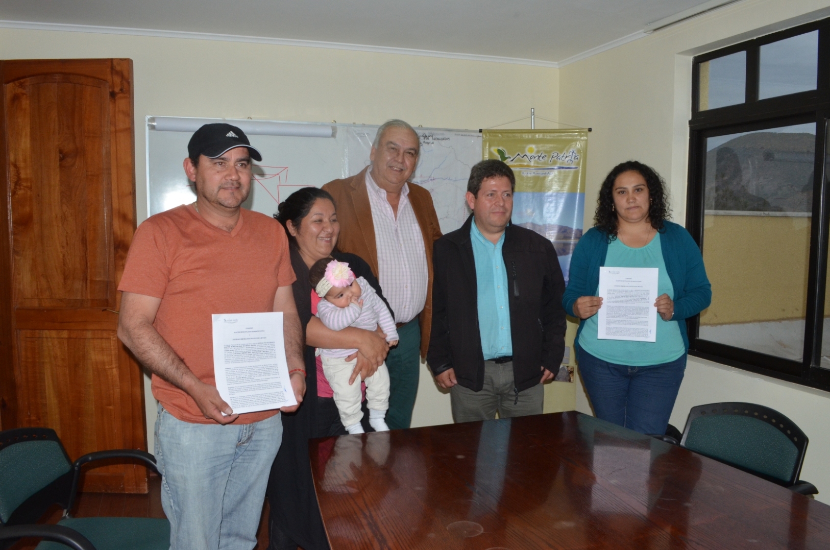 Firman convenio para nuevas casas en Monte Patria