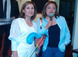 La empresaria Sandra Carretero en el Bingo de la Gota de Leche (Foto: Cedida)