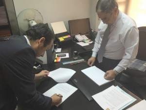 El parlamentario concurrió este lunes hasta la sede de la ANFP para entregar una carta al Consejo de Presidentes.
