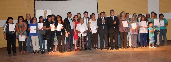 Entrega de subsidios en Combarbalá.