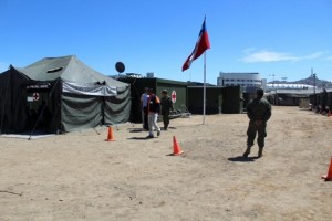 14-01-2016 hospital modular del ejercito en Coquimbo