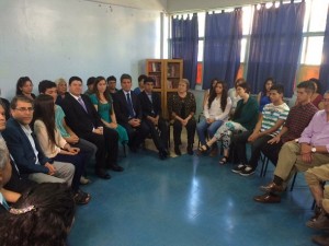 15-01-2016 Michelle Bachelet reunión estudiantes Ovalle 2