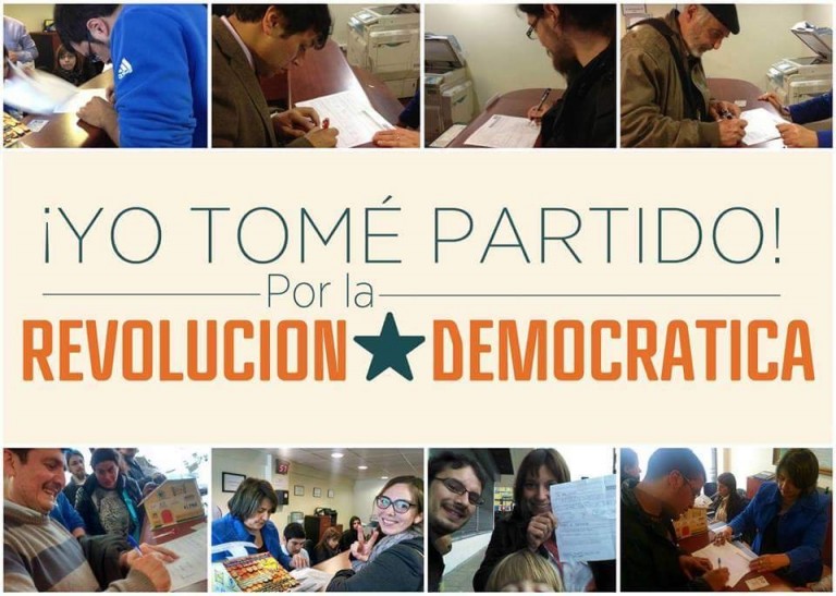 Revolución Democrática invita a los ovallinos a «tomar partido»