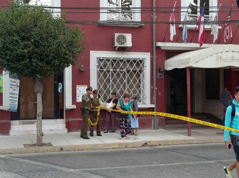 AHORA: cierran calles del centro de Ovalle por bolso sospechoso