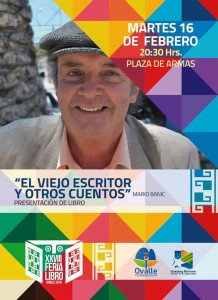 Esta noche se presentará un libro de Mario Banic