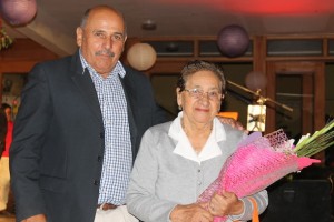 La señora Mercedes Bugueño fue una de las cuatro mujeres reconocidas en la comuna de Los Molinos (Foto: Cedida)