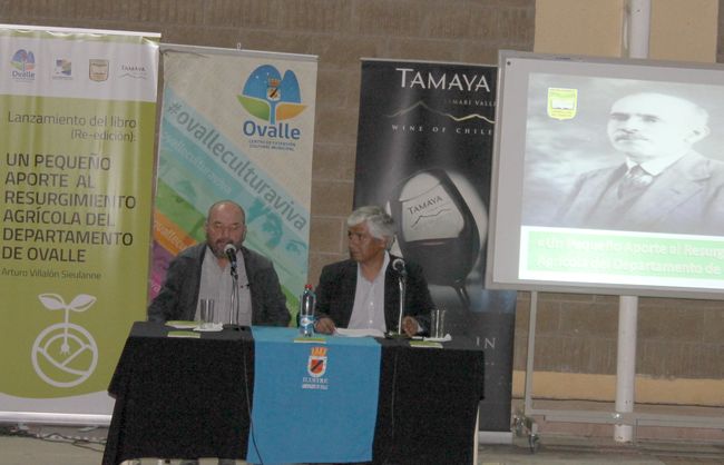 Lanzan reedición del libro de pionero del riego de la provincia del Limarí