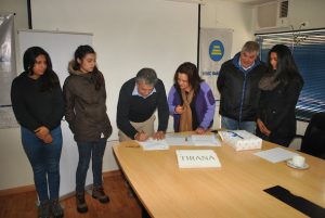 La firma del convenio permitirá a estudiantes del CRSH acceder a prácticas profesionales en la empresa (Foto: Cedida)