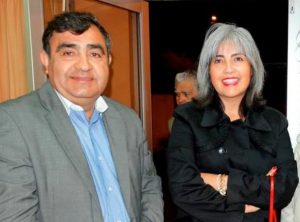 Carlos Araya (Ind pro NM) y su esposa, Ivón Guerra (UDI), competirán por las alcaldías de Punitaqui y Monte Patria, respectivamente. (Foto: Facebook)