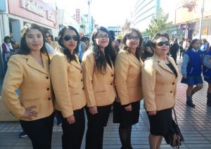Profesoras del Colegio de Artes Eliseo Videla