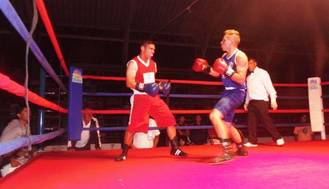 Frente de mal tiempo deja por las cuerdas jornada boxeril con Martin Vargas
