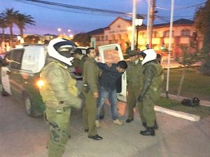 Uno de los tres detenidos por el asalto a un fundo en El Talhuén (Foto: OvalleHOY.cl)