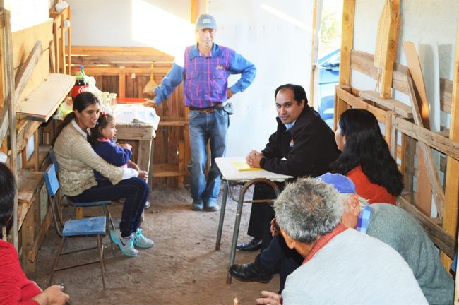 Vecinos de El Higueral ilusionados con proyecto de electrificación.