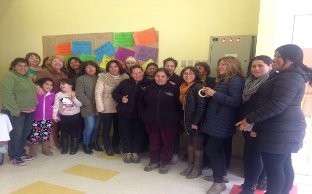 Ovallinas participan en jornada informativa sobre “Violencia de Género y Derechos Laborales”