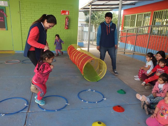 Niños ovallinos disfrutan del programa Vacaciones en mi Jardín
