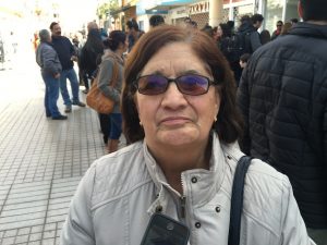 María Borquez, jubilada cuya pensión se agota en un año más (Foto: OvalleHOY.cl)