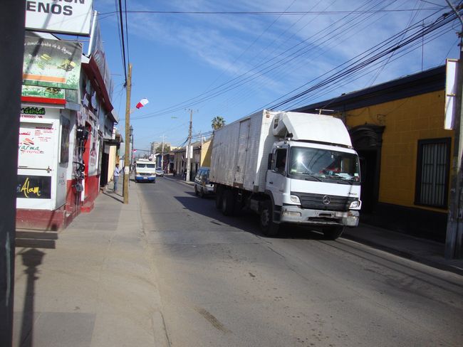 Vehículos de gran tonelaje en las calles de Ovalle: un problema sin solución