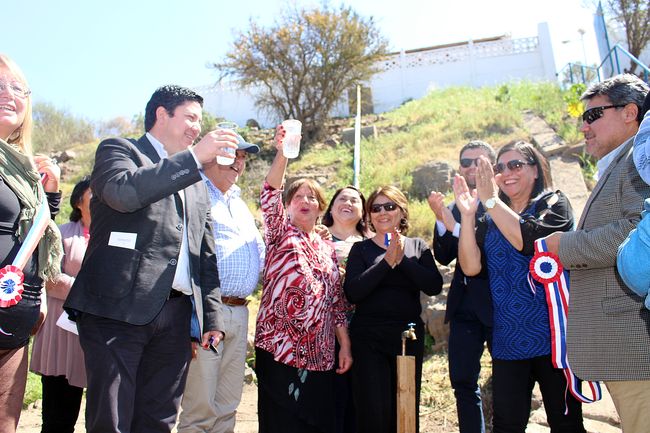 En Tome Alto y Palos Quemados hacen «salud» por nuevo sistema de Agua Potable Rural