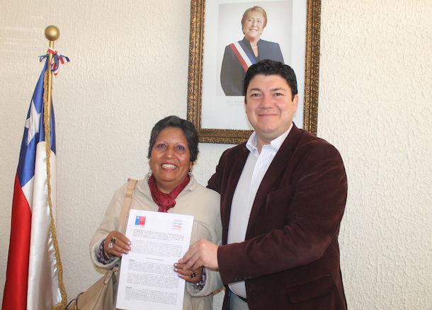 Oficina Provincial de Seguridad Pública destaca labor de dirigenta vecinal ovallina