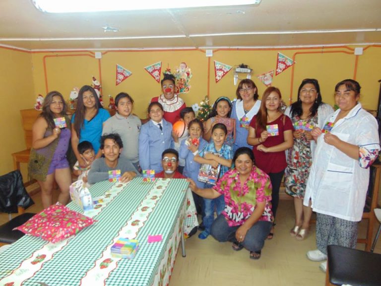 Navidad preventiva celebraron niños de la localidad El Maitén