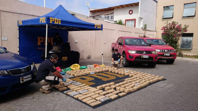 Incautan más de dos millones de dosis de “pasta base” de cocaína