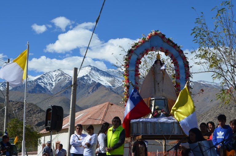 Virgen peregrina de Andacollo visitará comunidades de Carén durante este fin de semana