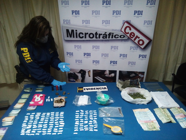 Desbaratan red de microtráfico y detienen a cinco implicados en Huamalata