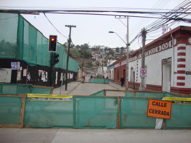 Los trabajos en calles céntricas que han terminado con la paciencia de los conductores