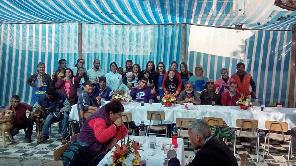 Realizan almuerzo solidario en Iglesia San Vicente Ferrer