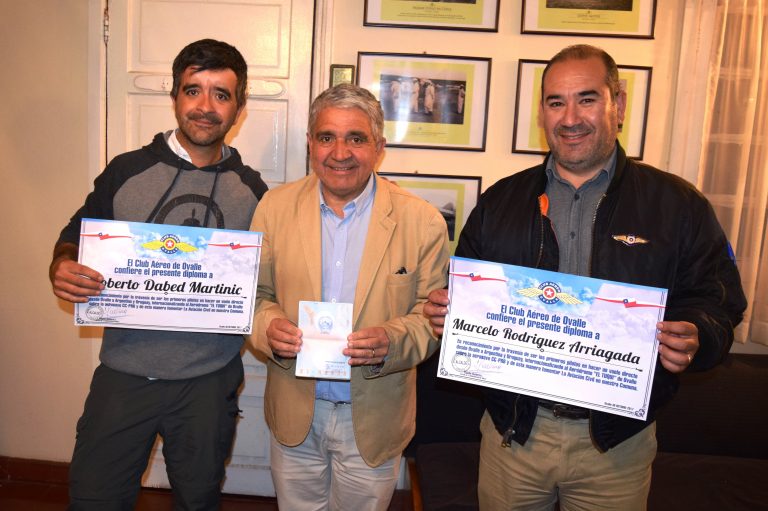 Realizan primer vuelo internacional desde el aeródromo de Ovalle