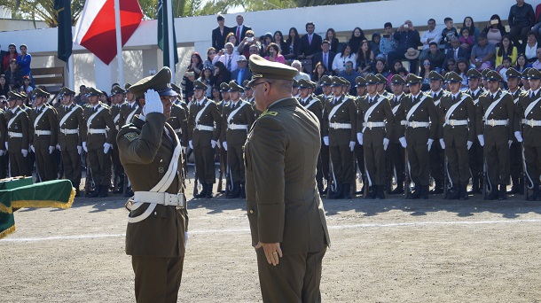 271 nuevos Carabineros realizaron su juramento en Ovalle
