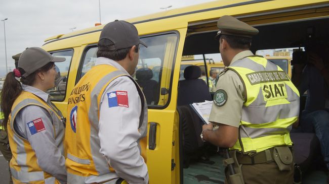 El fin de semana se realizará en Ovalle fiscalización masiva del transporte escolar