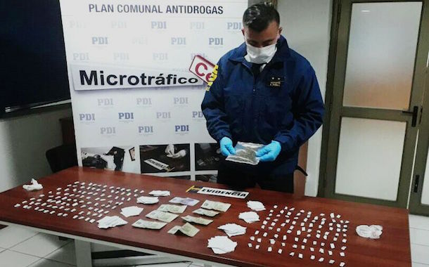Desarticulan banda dedicada al microtráfico de drogas en Illapel