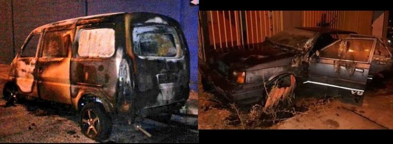 Ovalle: Dos autos incendiados en la misma noche