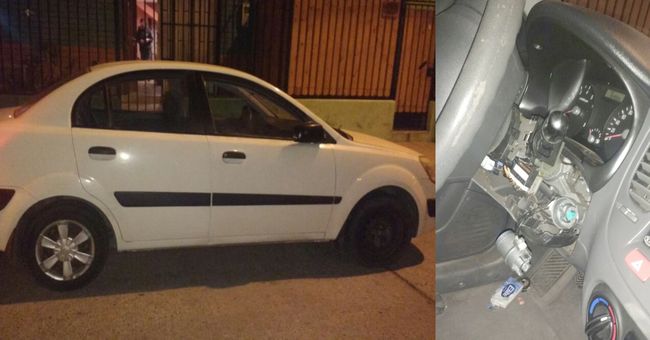En Ovalle recuperan automóvil robado en Coquimbo