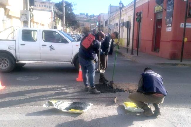 Respuesta rápida: solucionan problema de hoyo peligroso