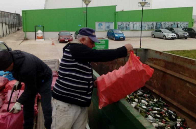 Exitosa ha sido la campaña de reciclaje de vidrio en Ovalle